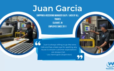 Faustino (Juan) Garcia – Shipping & Receiving Manager (ALP)