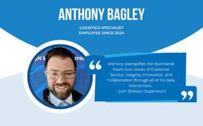 Anthony Bagley – Logistics Specialist