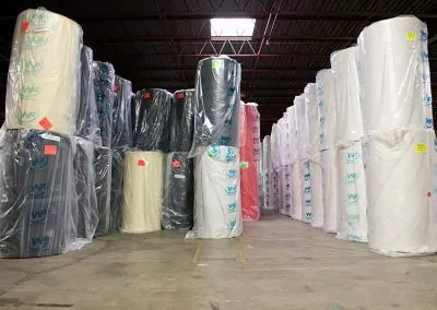 Worldwide Foam Roll Inventory